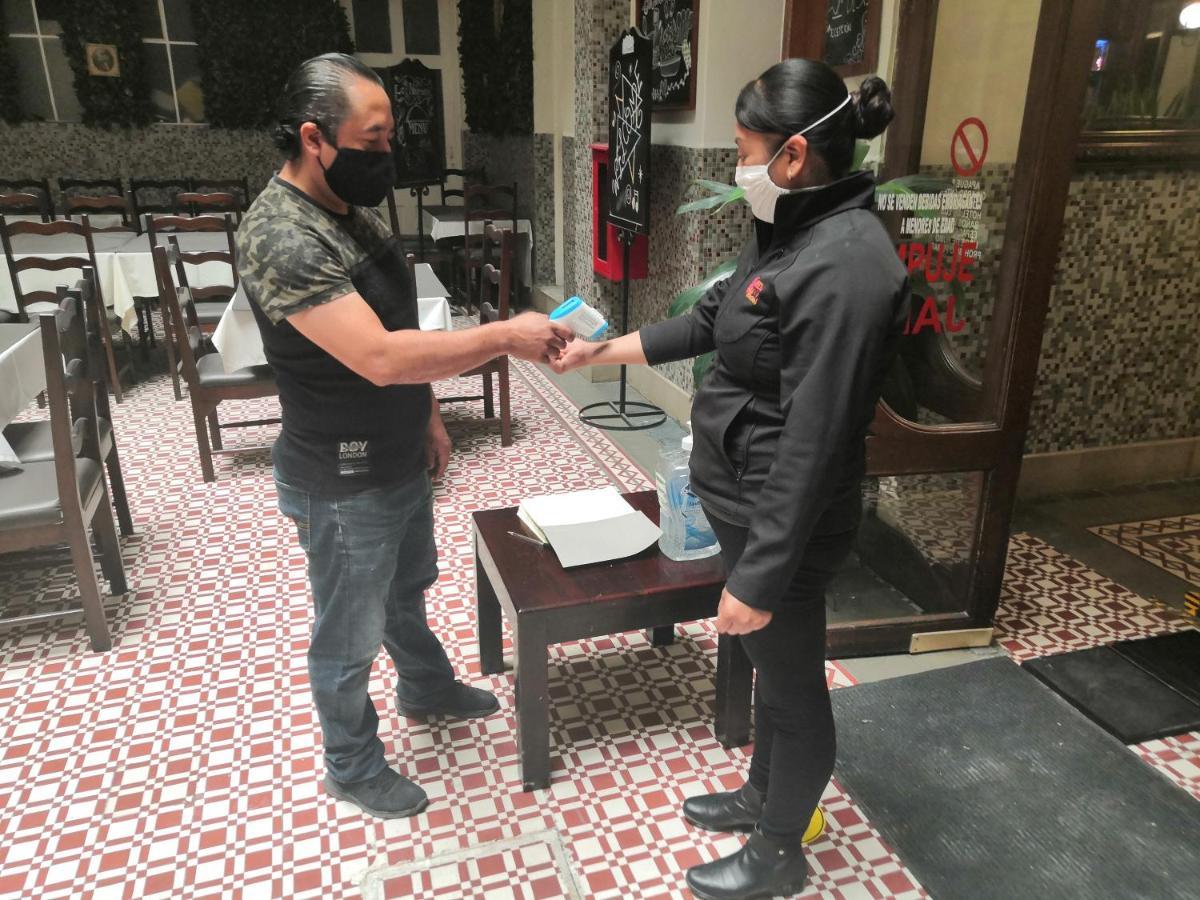 Hotel De Los Banos Pachuca Kültér fotó